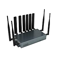Waveshare SIM8200EA-M2 Industrial 5G Router Wireless CPE Snapdragon X55 Onboard Gigabit Ethernet and WiFi 5G/4G/3G Support Applicable for Regions with 5G Sub-6G Signal Coverage