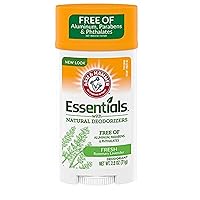 ARM & HAMMER Essentials Natural Deodorant Fresh Rosemary Lavender 2.50 oz (Pack of 4)