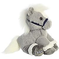 Breyer Aurora® Exquisite Horse Stuffed Animal - Realistic Detailing - Imaginative Play - Grey 11 Inches