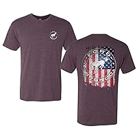 US Flag Ford Bronco Cars and Trucks Front and Back T-Shirt