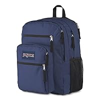 JanSport Laptop Backpack - Computer Bag with 2 Compartments, Ergonomic Shoulder Straps, 15” Laptop Sleeve, Haul Handle - Book Rucksack - Navy