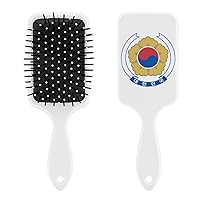 National Emblem of South Korea Funny Air Cushion Hair Brush Unisex Everyday Massage Hairbrush Nylon Needle Bristles