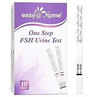 Easy@Home FSH Menopause Test: 10 FSH Test Strips - Understand Your Ovarian Reserve and Optimize Conception Timing at Home