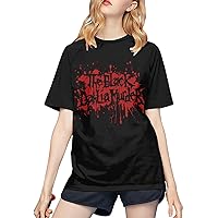 The Black Dahlia Murder Logo Baseball T Shirt Womens Casual Tee Summer Round Neck Short Sleeves Tshirt Black