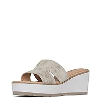 Nydj Womens Raizy Metallic Suede