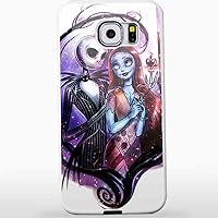 Nightmare Before Christmas Jack and Sally for iPhone and Samsung Galaxy Case (Samsung Galaxy S6 White)