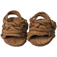Melody Jane Dolls Houses Dollhouse Mexican Leather Huaraches Woven Sandals Shoes Farmer Accessory