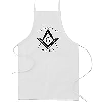 So Mote it Beef Masonic Cooking Kitchen Apron