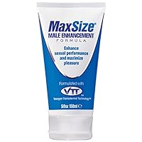 MaxSize Male Enhancement Formula, Cream 5 fl oz (147.8 ml)