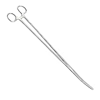 SURGICAL ONLINE 14Long Curved Hemostat Forceps - Stainless Steel Locking Tweezer Clamps - Ideal Hemostats for Nurses, Fishing Forceps, Crafts and Hobby