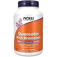 Now Foods Quercetin with Bromelain, 240 Vegetable Capsule