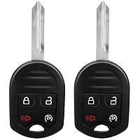 Key Fob Replacement Remote Control 164-R8067 Fits for 2011 2012 2013 2014 2015 2016 for-d F-250 F-350 F-450 F-550 Super Duty Flex Explorer, CWTWB1U793 92064 BC3Z15K601B OUC6000022, 2 Pack