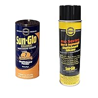 Sun-Glo 1 Can #7 Shuffle Alley Wax & 1 Can Silicone Spray