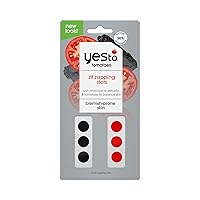 Yes To Tomatoes Detoxifying Charcoal Zit Zapping Dots | 24 Zit Patches | Paraben & Cruelty-Free | Pimple Patches for Blemish Prone Skin