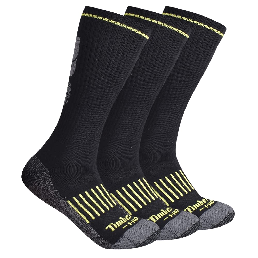 Timberland PRO Men's 3-Pack Crew Socks