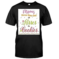 Grandmas Never Run Out of Hugs Kisses Or Cookies Shirt