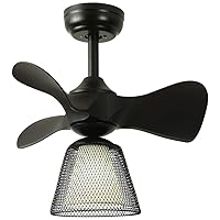 Ceilifans, Retro Ceilifan with Light Reversible Blades Light Ceilidiniroom Ceilingp