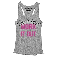 Fifth Sun Chin Up Work It Out Women's Racerback Tank Top