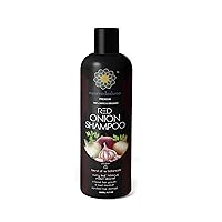 Red Onion Hair Growth & Hair Fall Control Shampoo – With Curry Leaf, Hibiscus, Indian Alanket, Blend of 14 Botanicals 200ML - SLS and Paraben Free - 100% Safe & Organic - All Hair Type