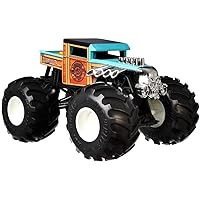 Hot Wheels Monster Trucks 1:24 Scale Bone Shaker Vehicle for Kids Age 3 4 5 6 7 8 Years Old Great Gift Toy Trucks Large Scale