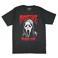 Seven Times Six Scream Mens' Ghost Face Horror Club Adult Graphic Print Horror Film T-Shirt