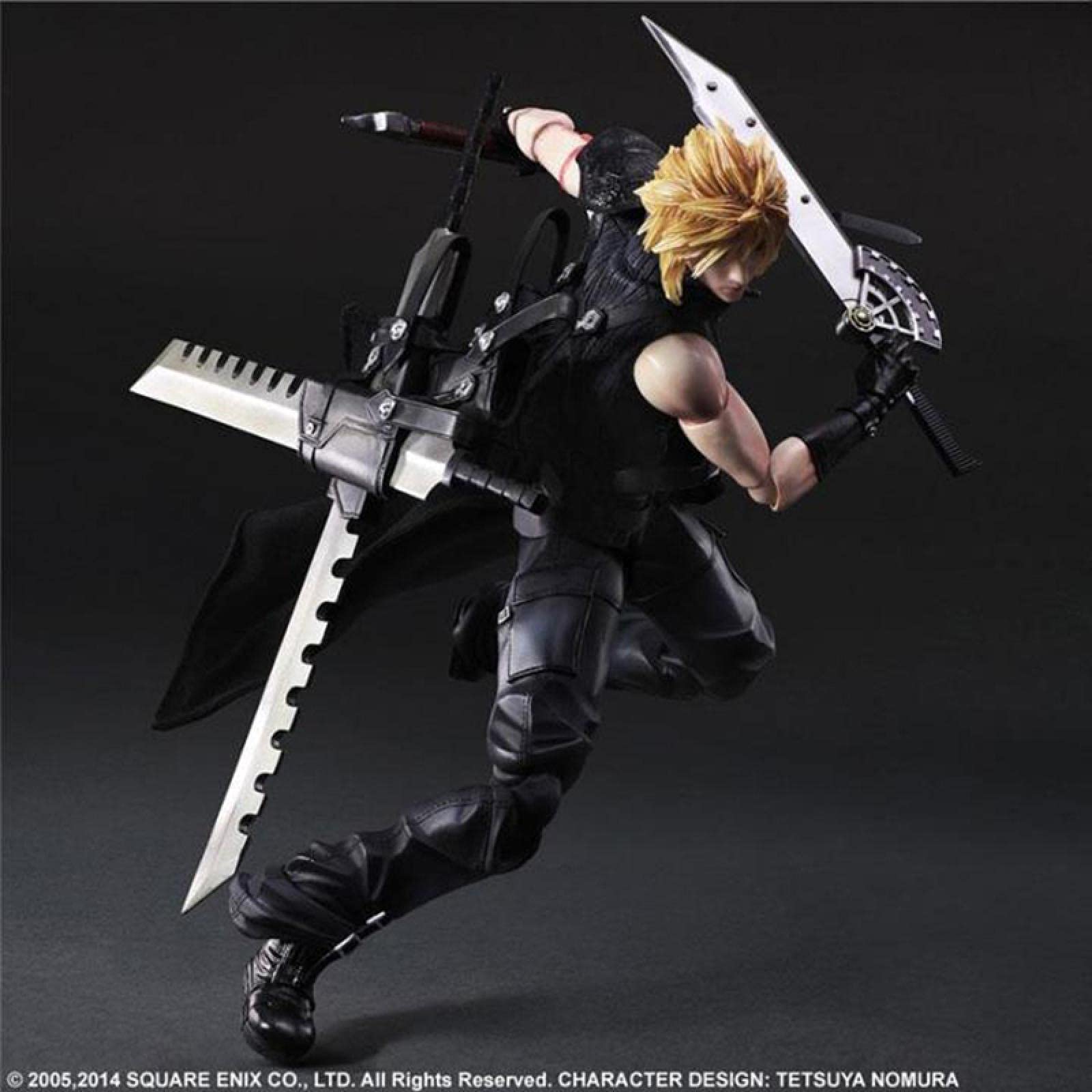 Play Arts Final Fantasy VII Cloud Strife PVC Action Figure Anime Cloud Strife Collection PVC Model Toys Doll 28cm