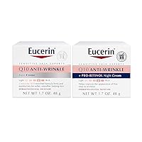 Q10 Anti Wrinkle Face Cream Bundle, Day Cream and Night Cream For Face, 1.7 Ounce (Pack of 2)