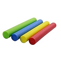 59in Colorful Pool Noodle,Solid Foam Pool Swim Noodle,Bright Foam Noodles Floating Pool Noodles Foam Tube, Thick Noodles for Floating in The Swimming Pool for Swimming, Floating and Craft Projects