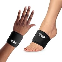 Strive Wrist Ice Pack Wrap, Hot & Cold Therapy Pain Relief Gel Compression for Rheumatoid Arthritis, Tendinitis, Carpal Tunnel Pain, Injuries, Swelling, Bruises (2-Pack)