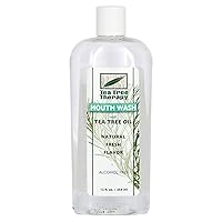Tea Tree Therapy Tea Tree Mouthwash Alcohol Free-12 Ounce (3 Pack)