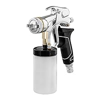 Salon Deluxe (Model G6) Professional Metal HVLP Precision Spray Tanning Application Gun with Standard Turbine Sprayer Hose Size Quick-Release Coupler Connector - Spray Sunless DHA Solutions