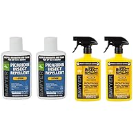 Sawyer Picaridin Insect Repellent Lotion Twin Pack + Permethrin Insect Repellent Trigger Spray Twin Pack