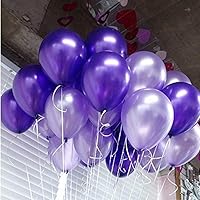 100pcs Dark Purple and Light Purple Balloon Clearance - Latex 10