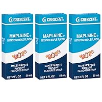 Crescent Mapleine Imitation Maple Flavoring 2oz Bottle (Pack of 3)