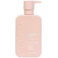 Clarify Conditioner 12 oz. (354 ML) for Oily Hair, Made with Grapefruit Extract, Coconut Oil, Shea Butter, Vitamin E and Provitamin B5