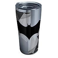Tervis DC Comics Batman Lineage Triple Walled Insulated Tumbler Travel Cup Keeps Drinks Cold & Hot, 20oz Legacy, Stainless Steel