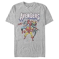 Marvel Classic Avengers Heroes Men's Tops Short Sleeve Tee Shirt