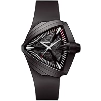 Hamilton Men's H24615331 Ventura XXL Black Dial Watch