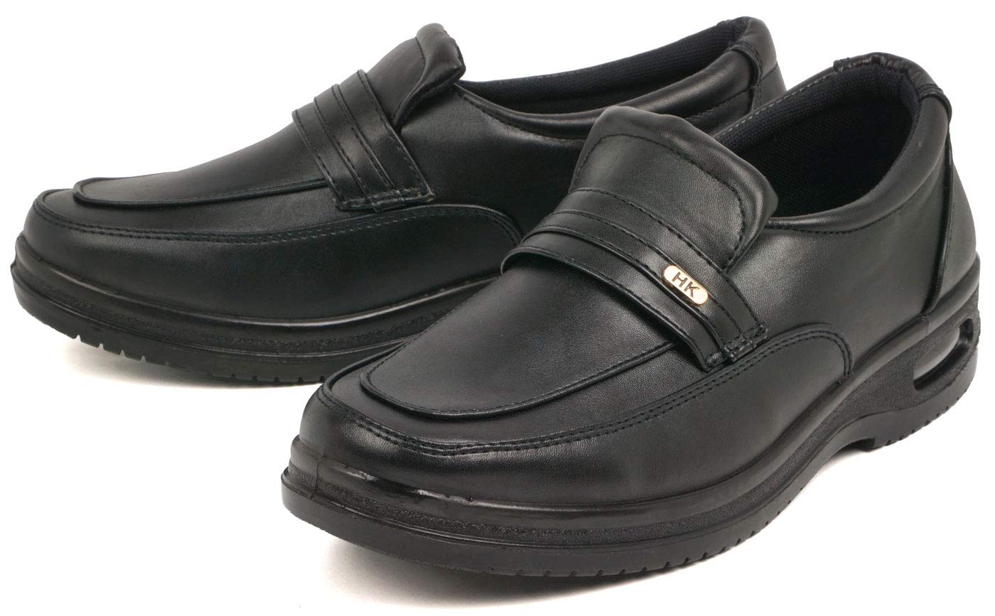 MR.RAKUCHIN Men's Lightweight Business Shoes, Air Soles, Wide 3E, Men's Shoes