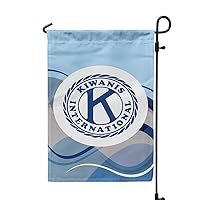 Kiwanis International 12x19 Inches Double Sided Garden Flag (Kiwanis International 1)