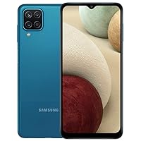 SAMSUNG Galaxy A12 (A125M) 64GB Dual SIM, GSM Unlocked, (CDMA Verizon/Sprint Not Supported) Smartphone Latin American Version No Warranty (Blue)