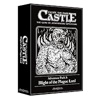 Themeborne Escape The Dark Castle Board Game Blight of The Plague Lord Adventure Pack 3 | Cooperative Strategy Game for Adults and Teens | Ages 14+ | 1-4 Players | Avg. Playtime 45 Minutes | Made
