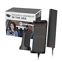Drive Sleek - Car Cell Phone Signal Booster with Cradle Mount| Boosts 5G & 4G LTE for All U.S. Carriers- Verizon, AT&T, T-Mobile | Magnetic Roof Antenna | Made in USA | FCC Approved (470135)