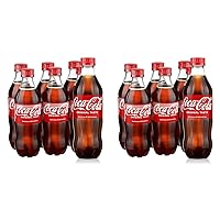 Coca-Cola Soda Soft Drink, 16.9 fl oz, 12 Pack