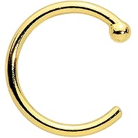Body Candy Tiny Nose Ring Hoop 20 Gauge 1/4