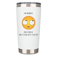 JENVIO Office Gifts for Coworkers | 20 Ounce Stainless Steel Tumbler with 2 Lids | Funny Birthday Gifts for Her | Boss Friends Anniversary Mom Valentine's Day Gift