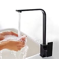 Water Bibcock Faucets, Contemporary Kitchen Sink Spout with UK Standard Fittings Mixer Sink Faucet Deck Installation with Accessories Water-Tap