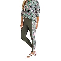 Vera Bradley Women's Active High-Waist Leggings with Side Pocket and 26