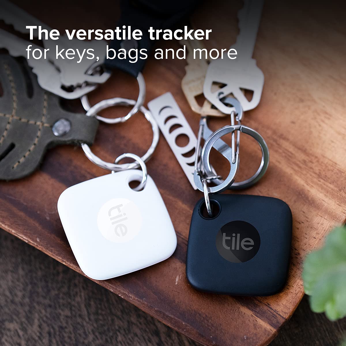 Tile Mate 2-Pack. Bluetooth Tracker, Keys Finder and Item Locator for Keys, Bags and More; Up to 250 ft. Range. Water-Resistant. Phone Finder. iOS and Android Compatible.