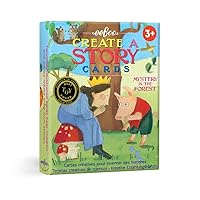 eeBoo: Mystery in The Forest Create a Story Pre-Literacy Cards, Encourage Interactive and Imaginative Play, Encourages Imagination, Creativity, and Story-Telling, for Ages 3 and up
